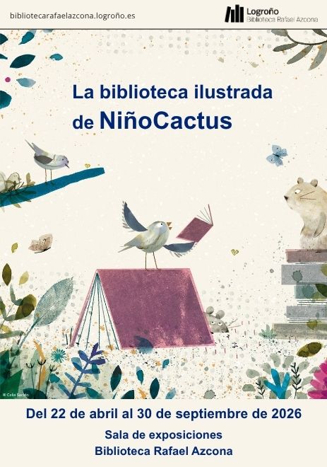 Exposición “La biblioteca ilustrada de NiñoCactus”