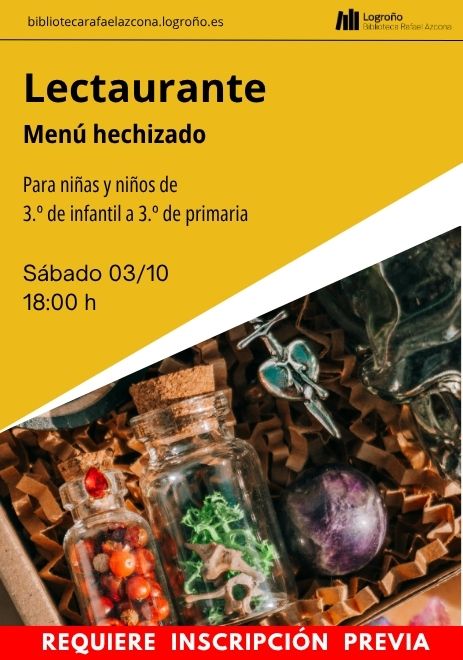 Lectaurante: Menú hechizado