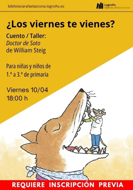 LOS VIERNES TE VIENES: Doctor de Soto de William Steig