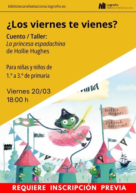 Cuento/Taller: La princesa espadachina