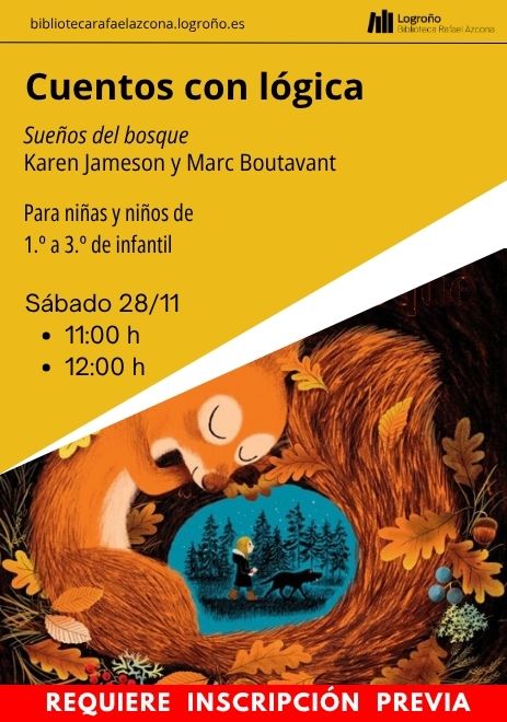 Cuentos con Lógica : Sueños del bosque de Karen Jameson y Marc Boutavant