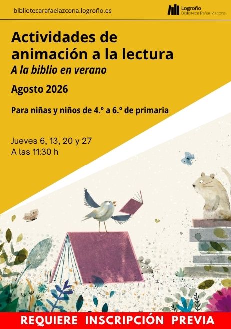 En verano a la biblio (jueves) - Agosto