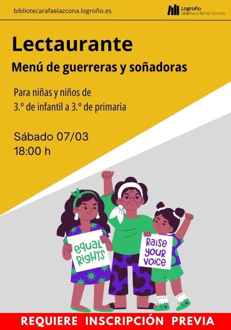 Lectaurante: Menú de guerreras y soñadoras