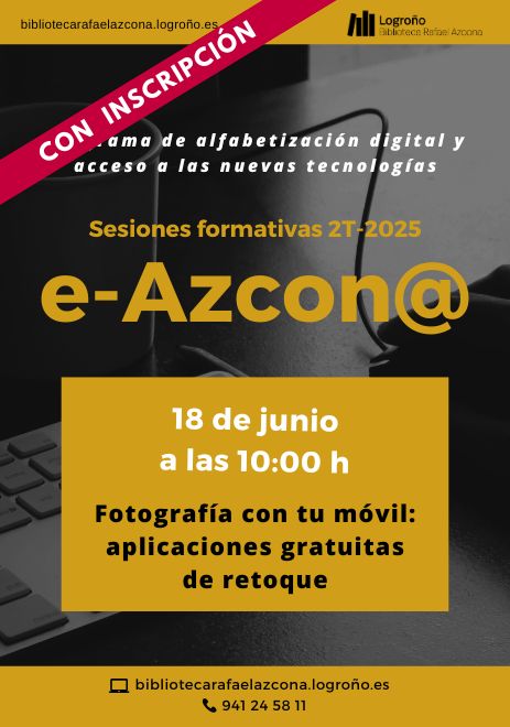 E-Azcon@ : Fotografía con tu móvil: aplicaciones gratuitas de retoque.