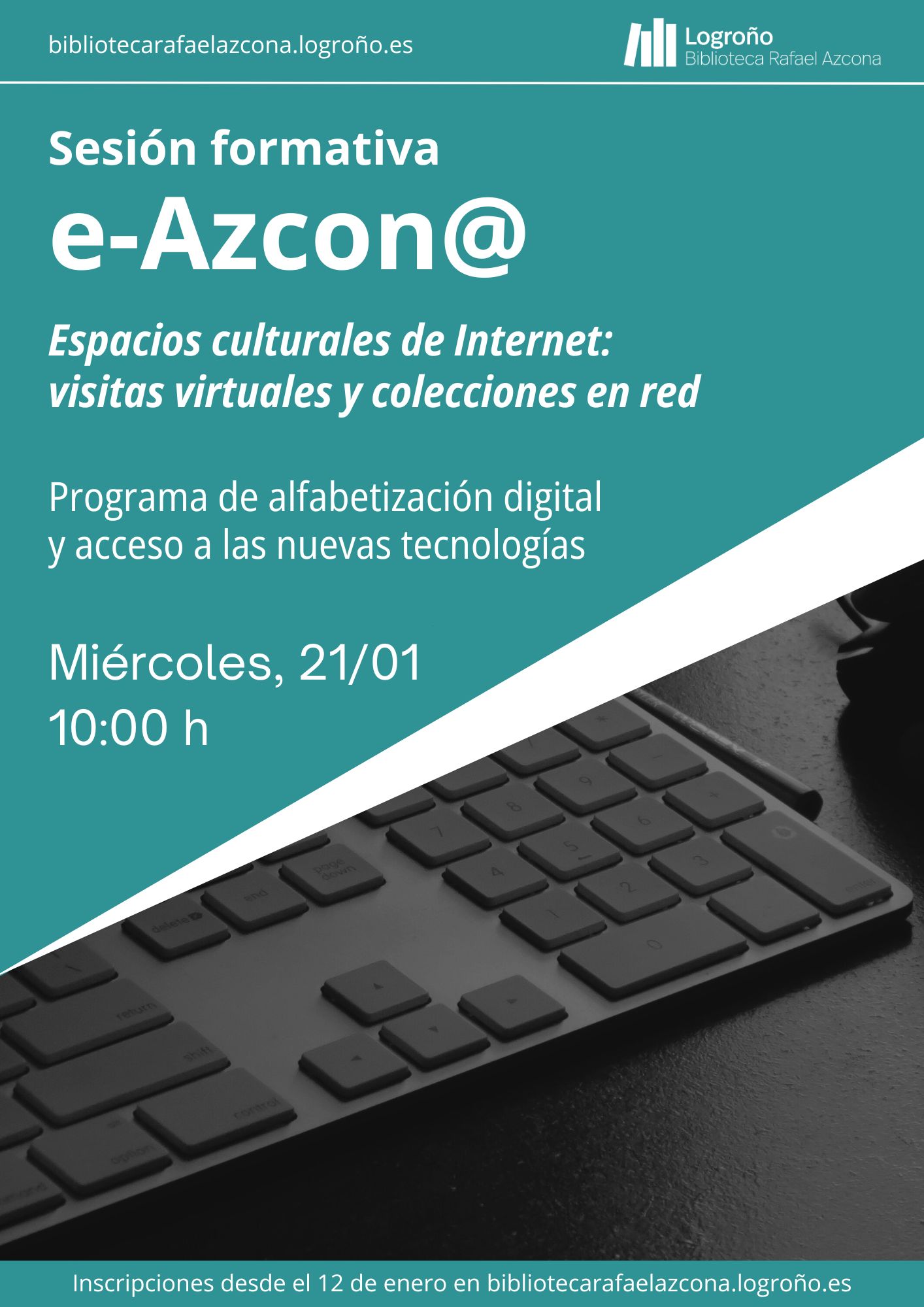e-Azcon@: espacios culturales de Internet: visitas virtuales y colecciones en red