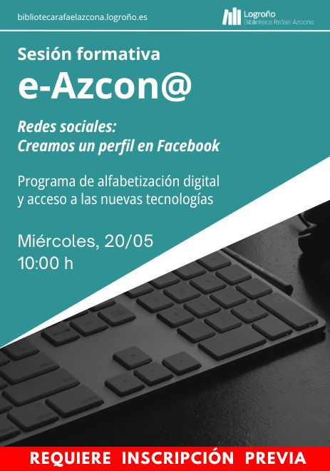 e-Azcon@: Redes sociales: Creamos un perfil en Facebook