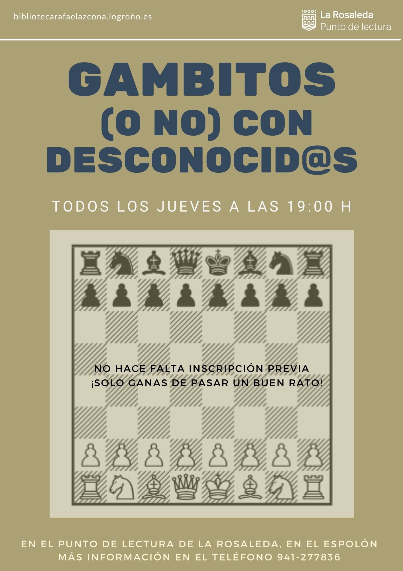 Gambitos (o no) con desconocid@s