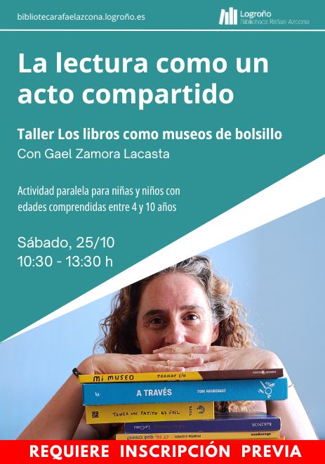 La lectura como un acto compartido: “Los libros como museos de bolsillo”