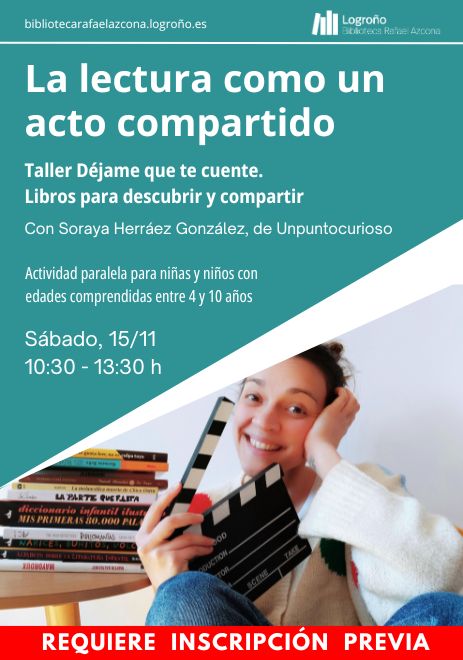 La lectura como un acto compartido: “Déjame que te cuente. Libros para descubrir y compartir”
