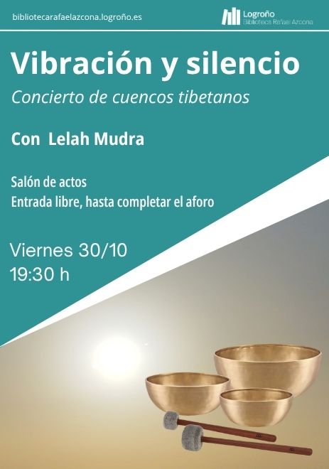 Vibración y silencio. Concierto de cuencos tibetanos