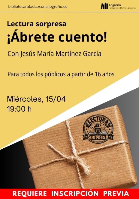 ¡Ábrete, cuento! Lecturas sorpresa