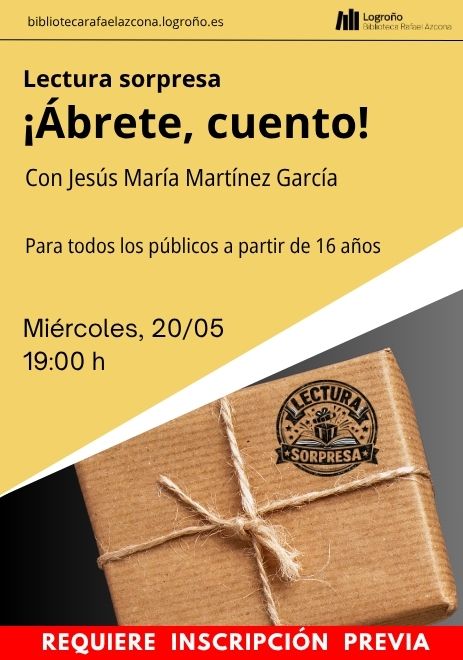 ¡Ábrete, cuento! Lecturas sorpresa