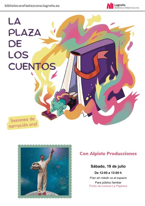La plaza de los cuentos: Alpiste Producciones, “Fran sin miedo va al espacio”