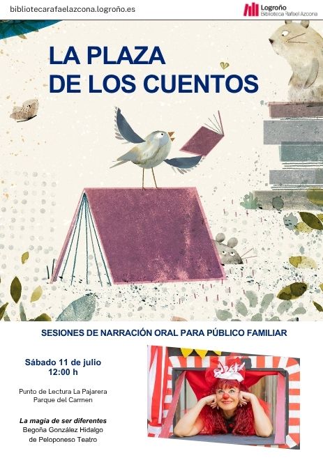 Plaza de los cuentos: “La magia de ser diferentes”