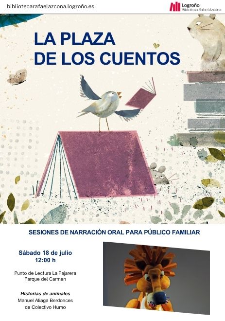 Plaza de los cuentos: “Historias de animales”