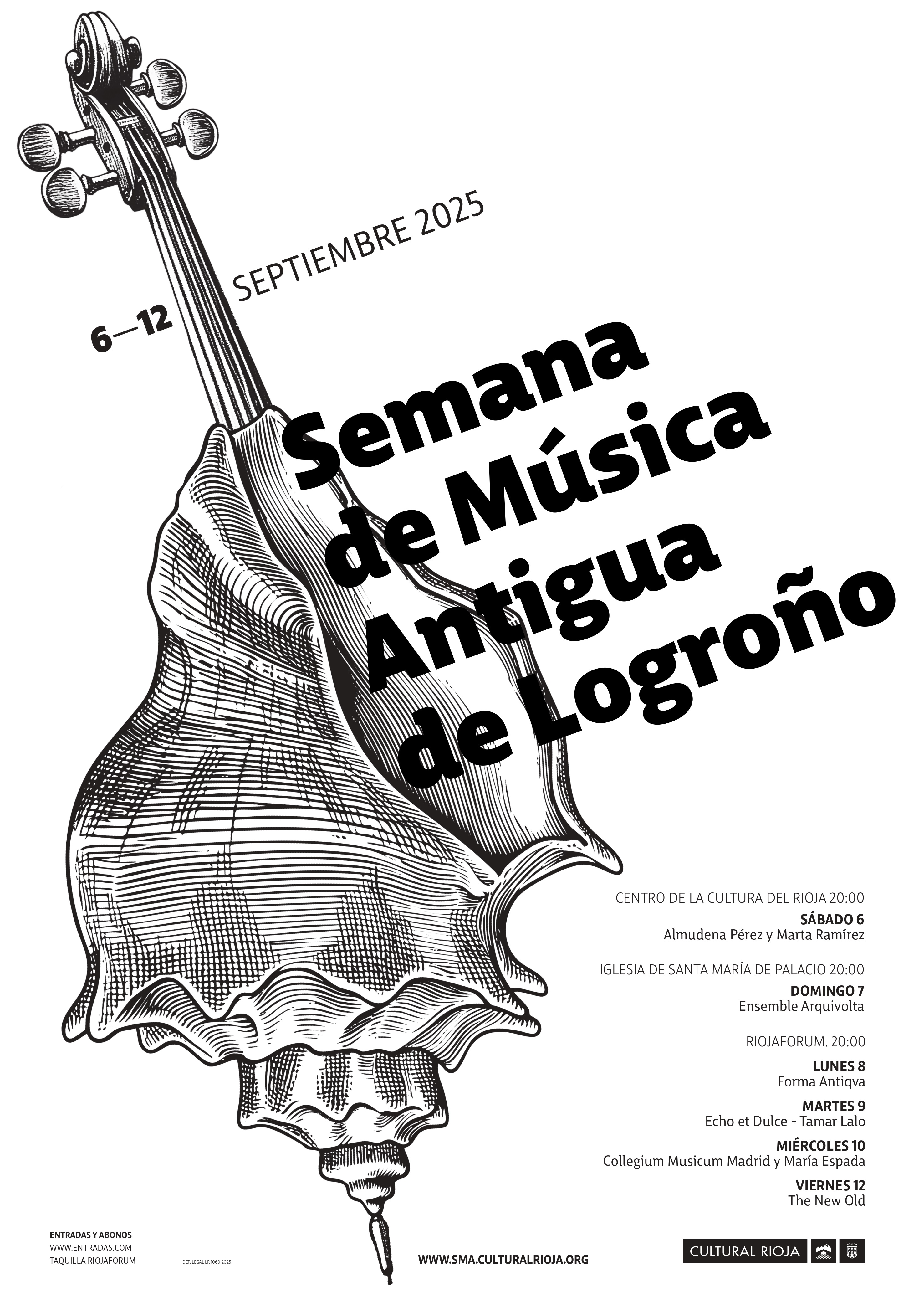 Cartel música antigua