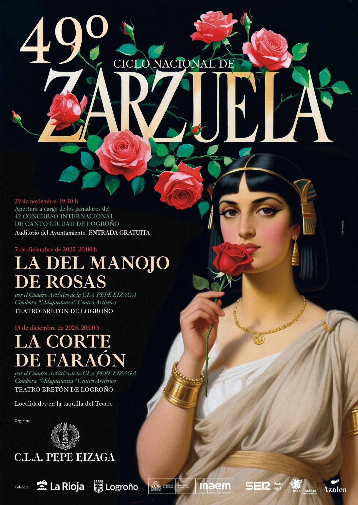 Cartel ciclo de zarzuela