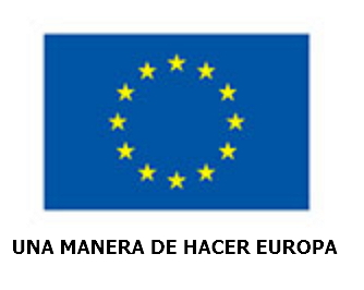 Bandera europea con el lema 