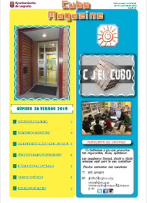 Portada ultima revista Centro Joven El Cubo