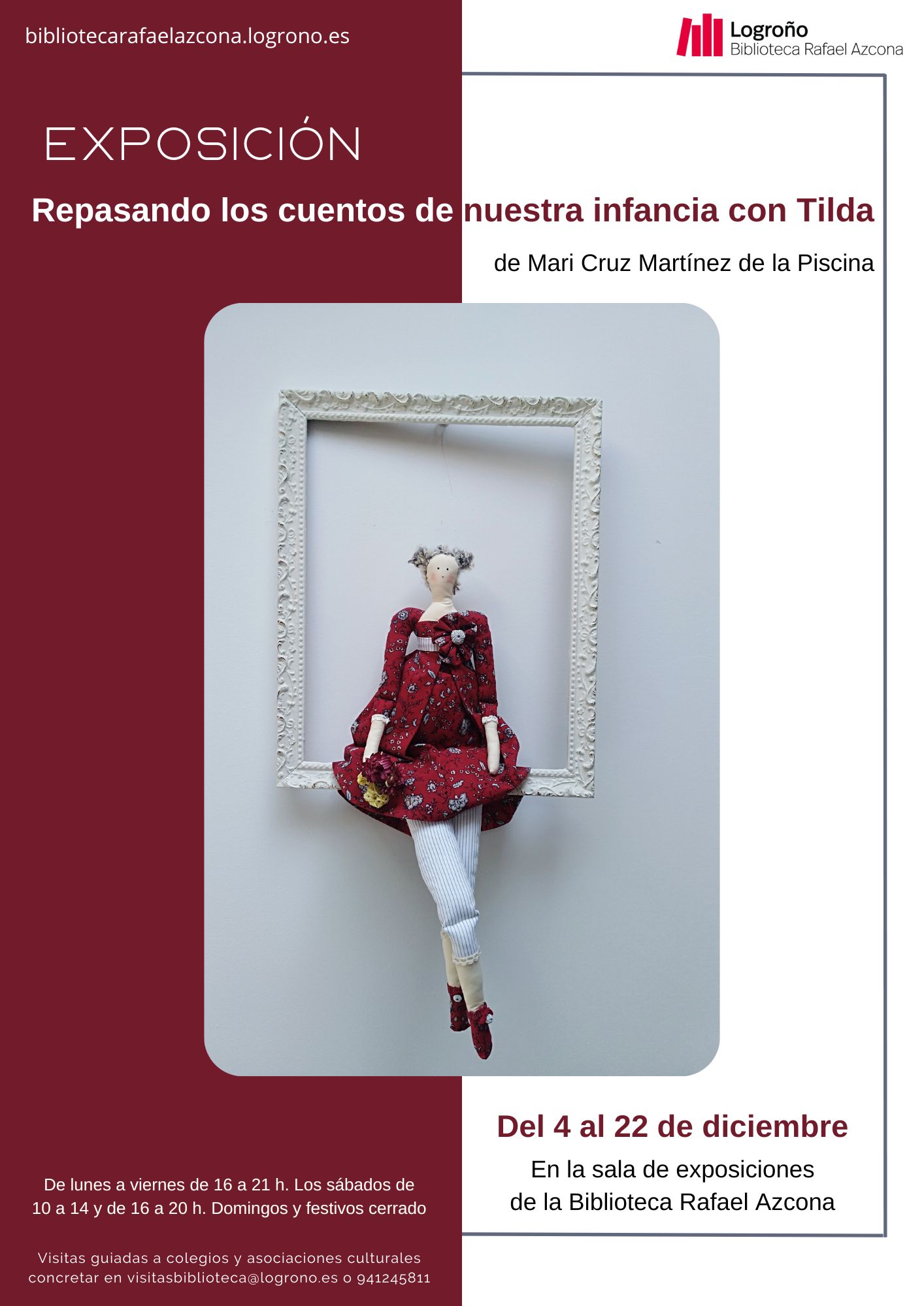 Imagen La Biblioteca Rafael Azcona expone una muestra sobre ‘Los cuentos de nuestra infancia con Tilda’