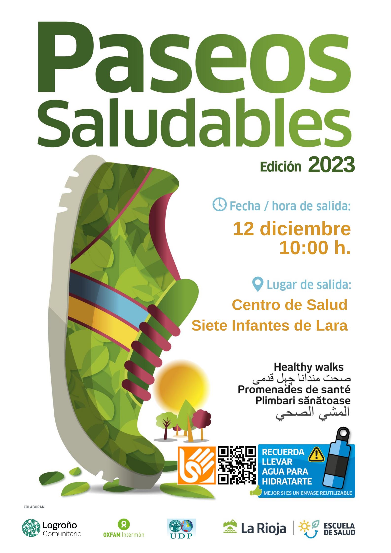 Imagen Logroño amplía la oferta de paseos saludables para promover la actividad física y el bienestar emocional