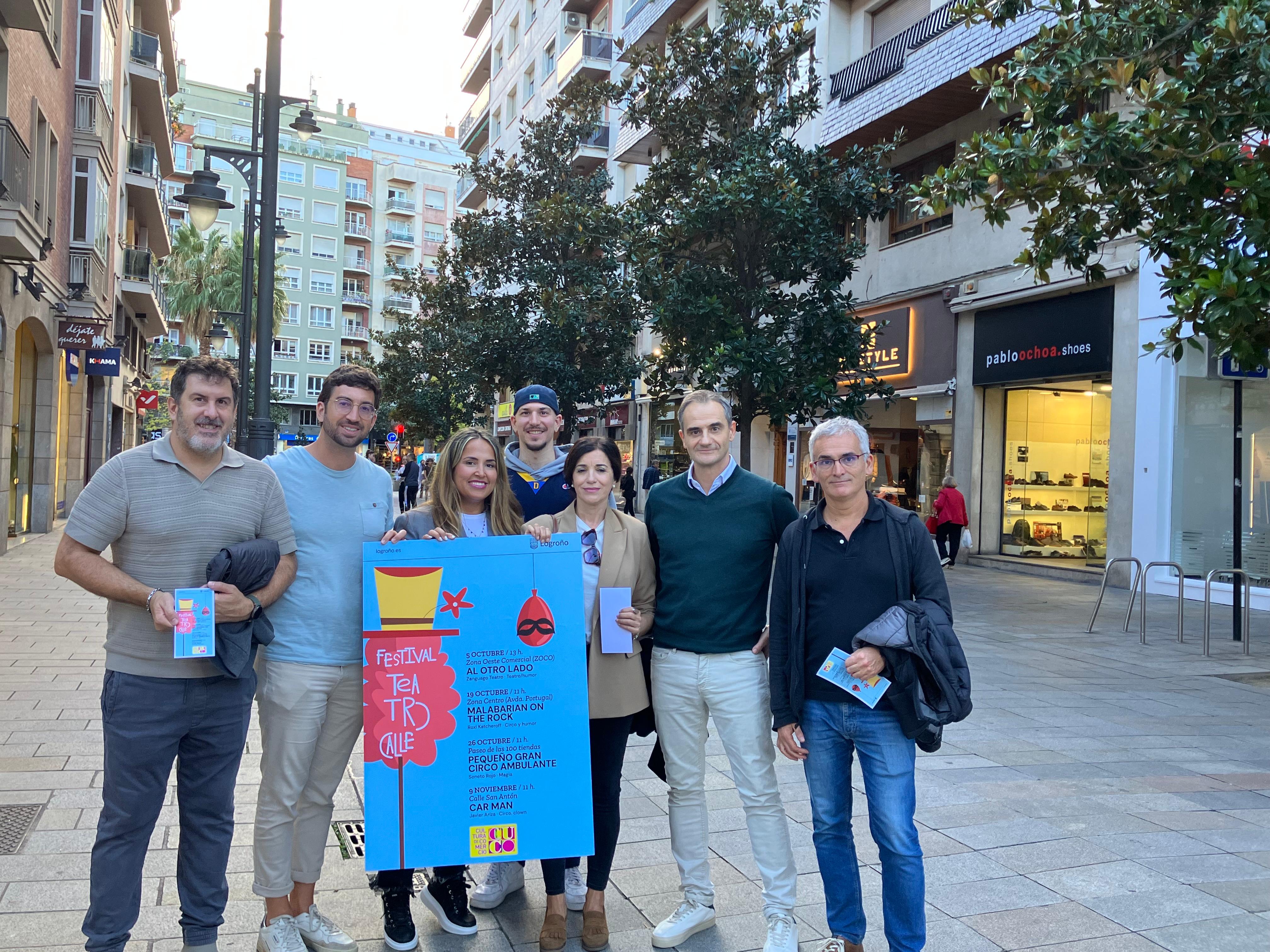 Imagen El primer Festival de Teatro de Calle incluye cuatro actuaciones de teatro al aire libre para revitalizar y transformar espacios en torno al comercio