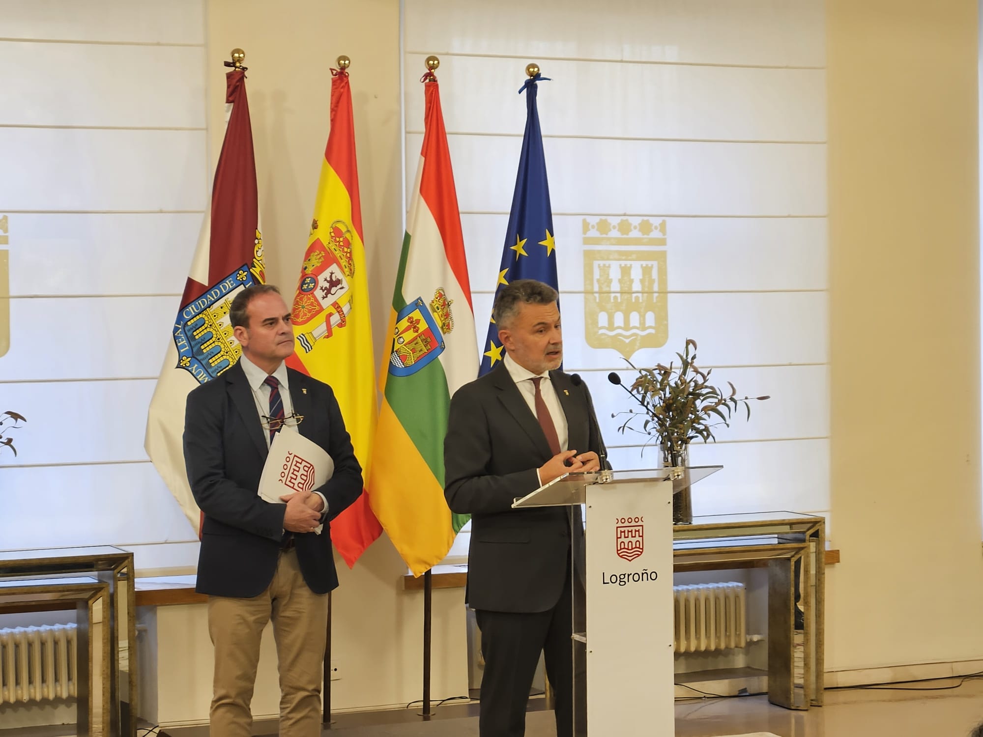 Imagen de la rueda de prensa