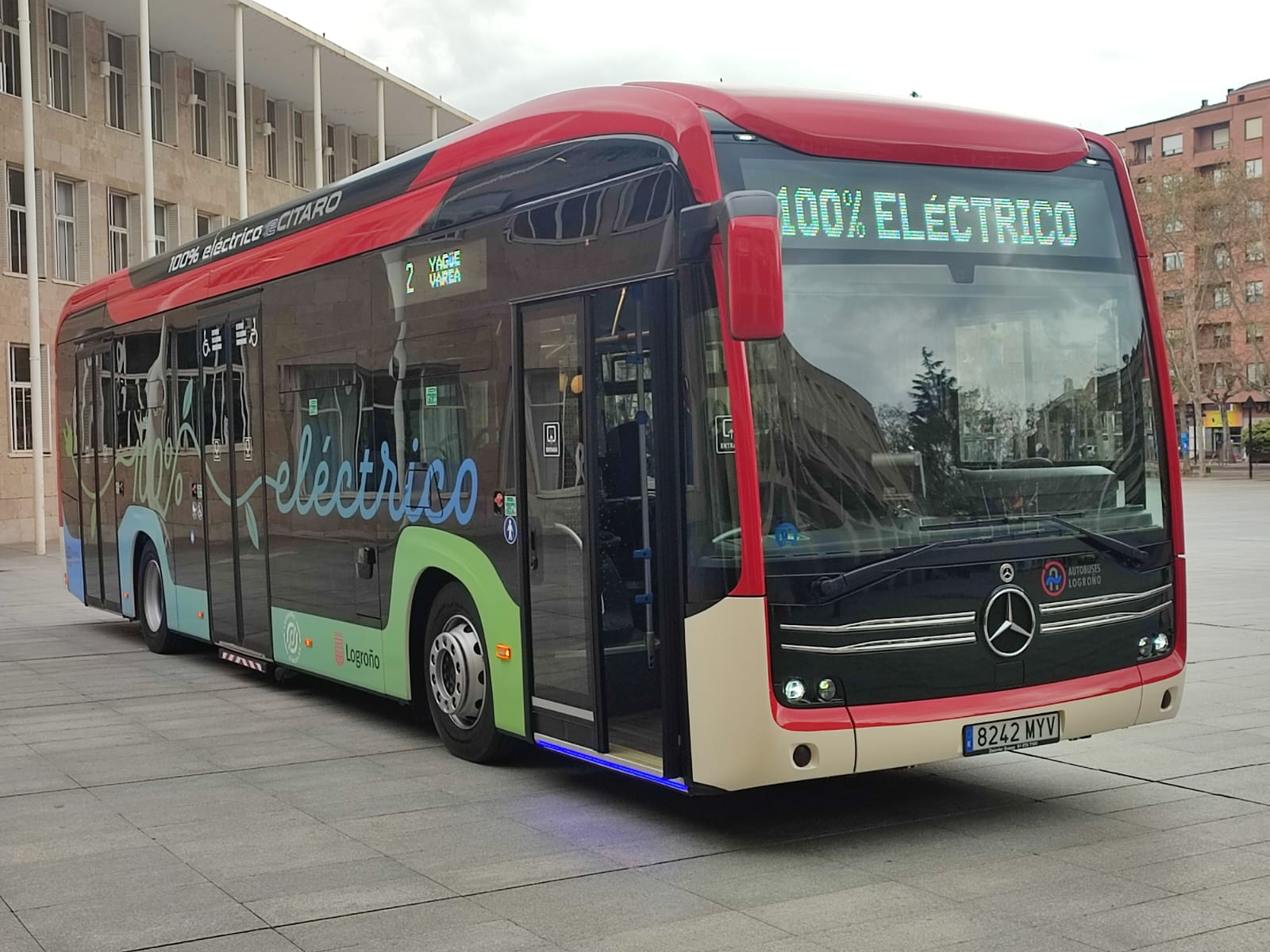 Imagen La Línea 9 del servicio de trasporte urbano de Logroño modificará su recorrido el jueves y el viernes
