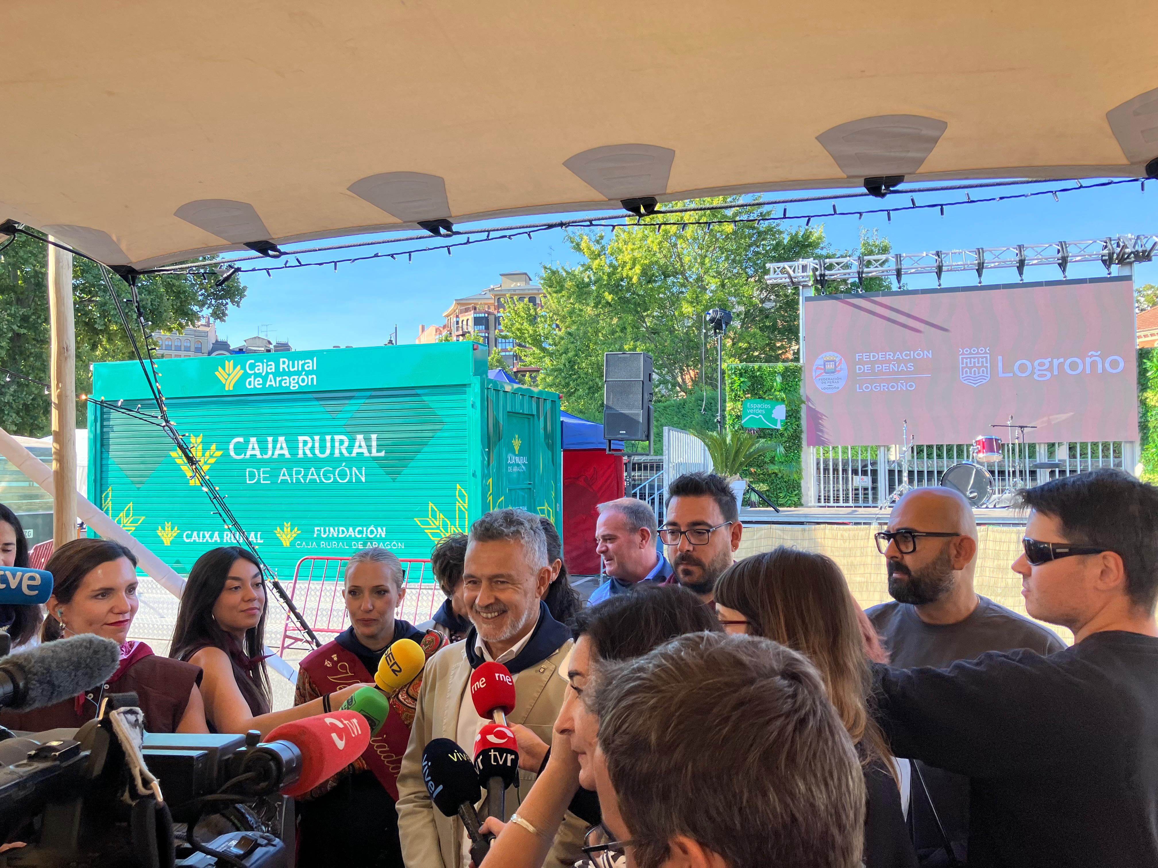 Imagen del balance del alcalde a los medios de comunicación