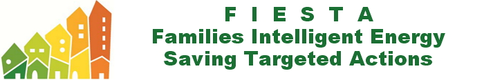 Logo FIESTA Families Intelligent Energy Saving Targeted Actions